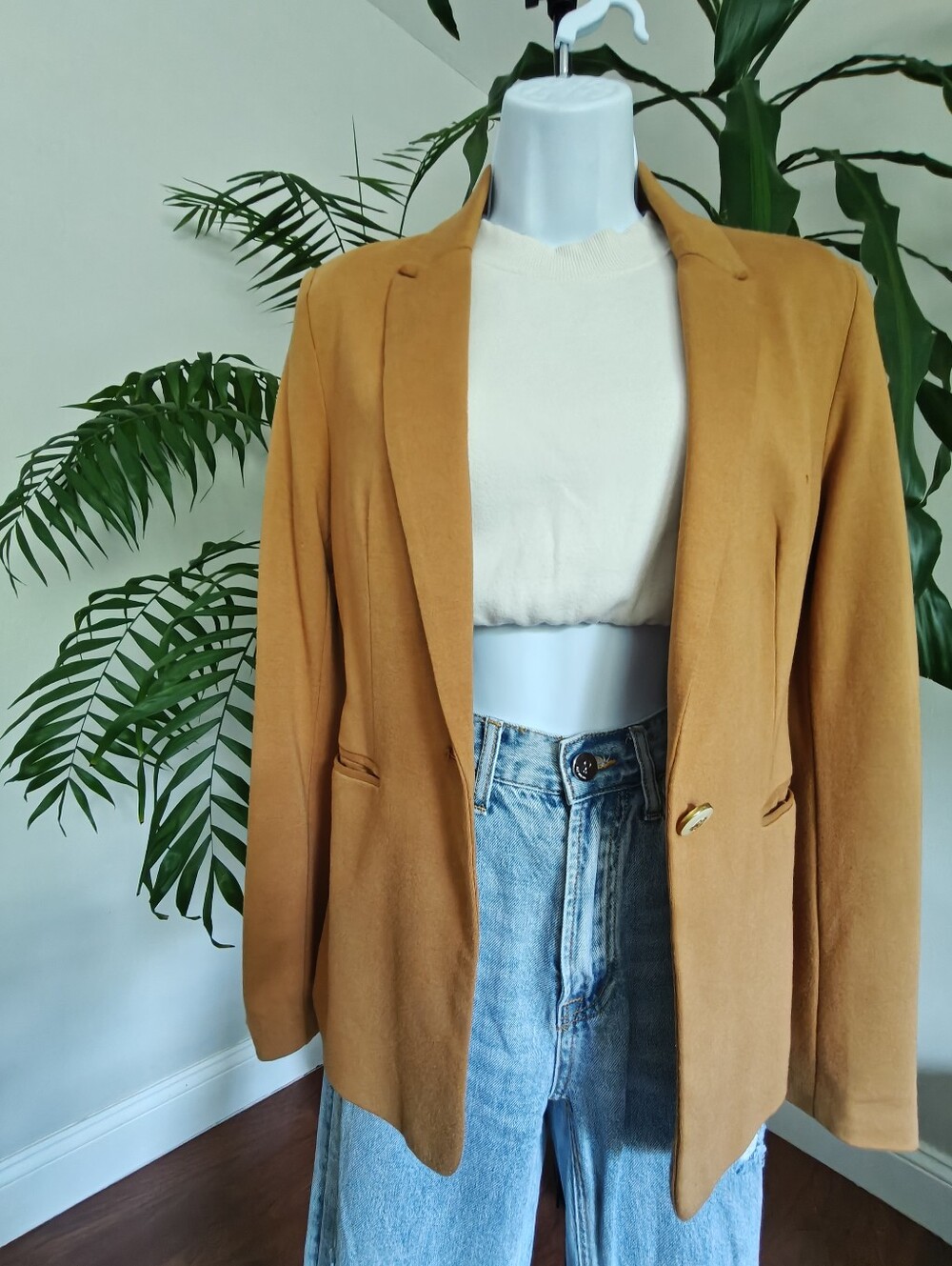 PREMISE STUDIO Mustard Blazer